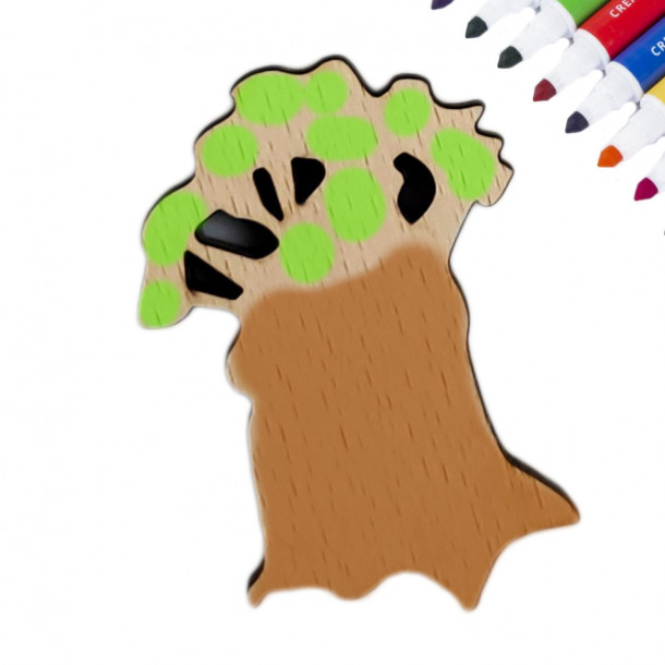 Dřevěný baobab k vymalování | Okamih